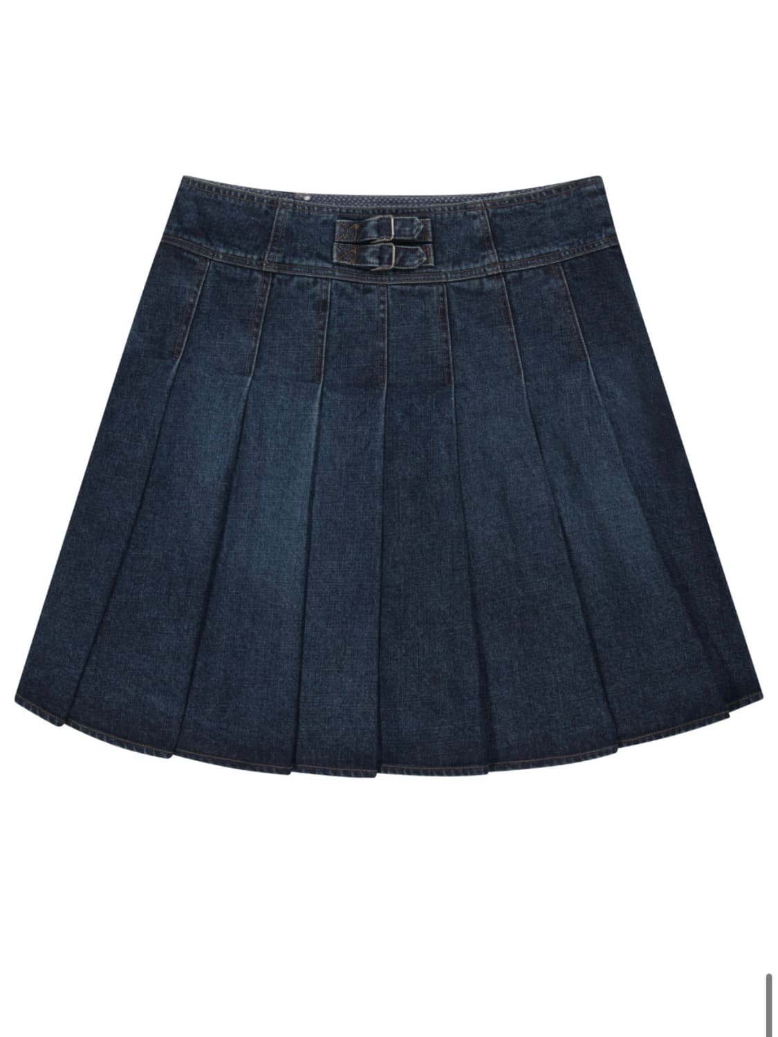 코이세이오 딥데님 플리츠 스커트 & 딥데님 팬츠 상품이미지4