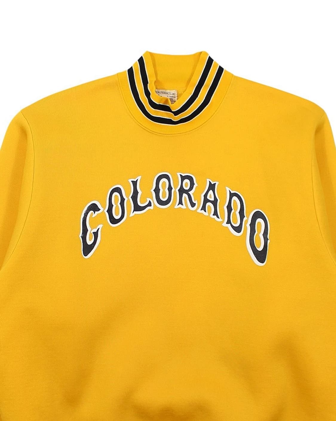 1960s USA 챔피온 나일론 립 라인 스웻셔츠 빈티지 미국제 상품이미지3