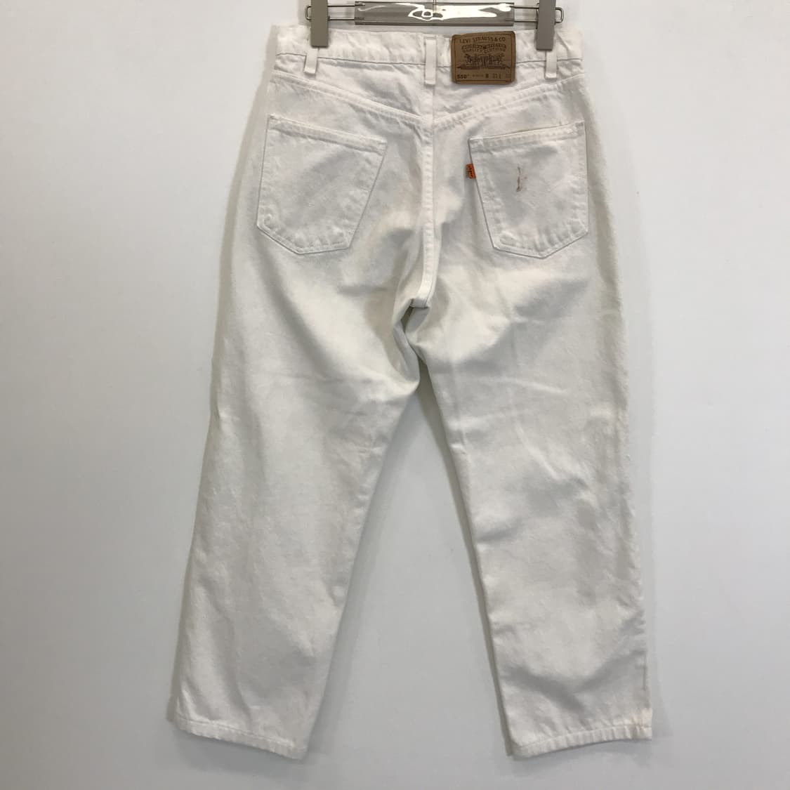 리바이스 90s 오렌지탭 550 화이트 진 [29] 상품이미지3