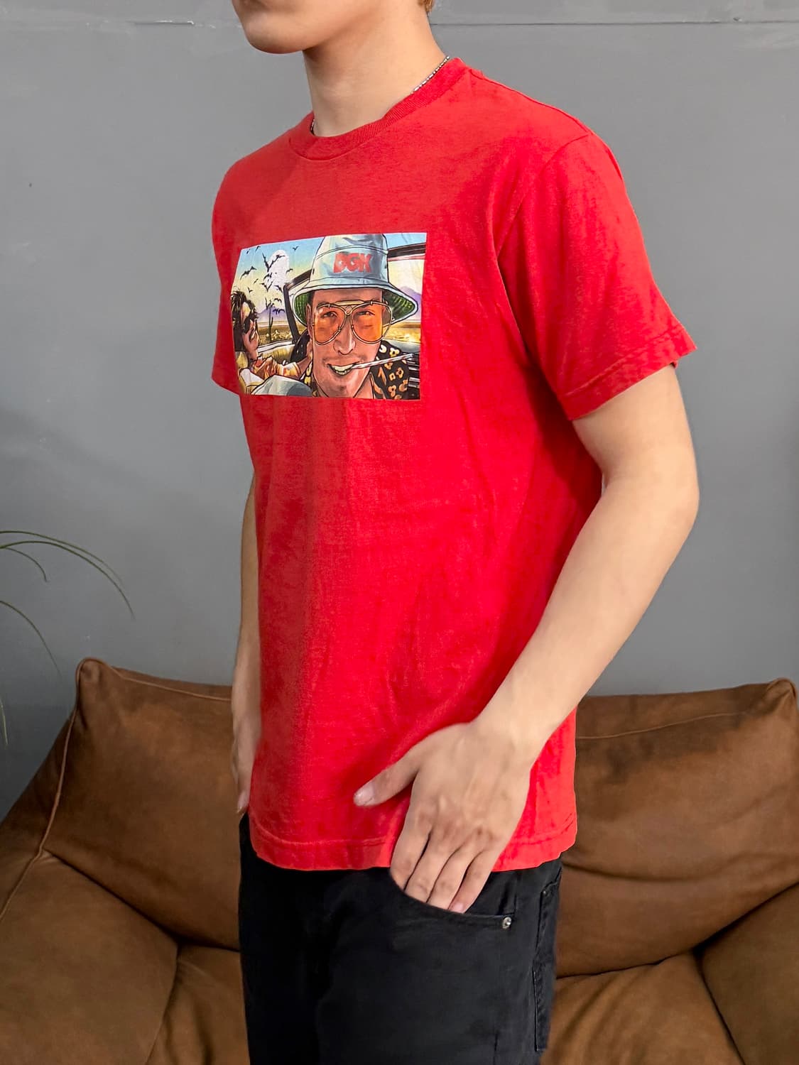 00’s 빈티지 레드 DGK 그래픽 프린팅 반팔티 상품이미지7