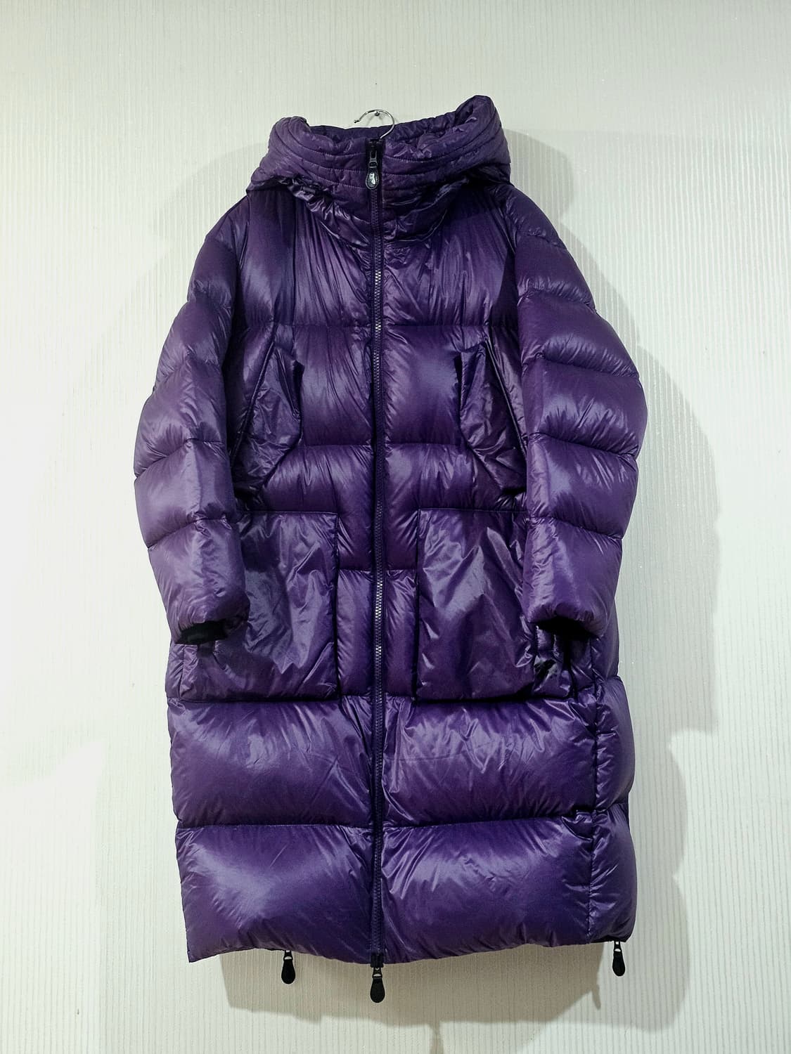 코오롱 럭키슈에뜨 콜라보 거위털 구스다운 롱패딩 상품이미지2