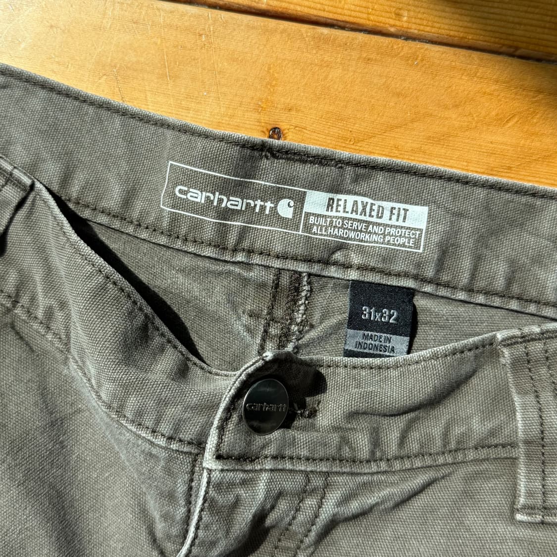 칼하트 더블니 워크팬츠 상품이미지5