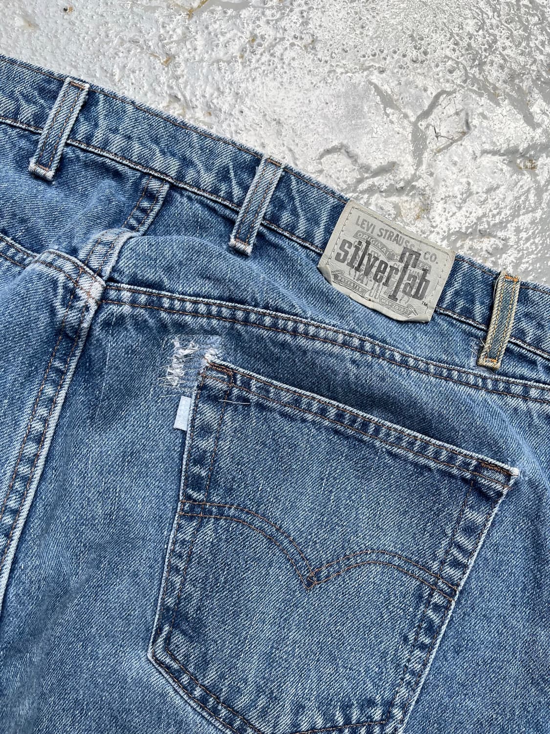 42) 1990s USA Levis Silver Tab Jeans 상품이미지6