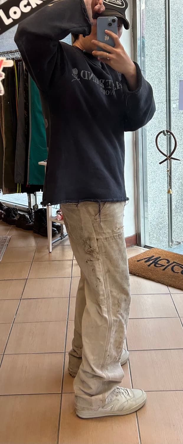 90‘s 빈티지 칼하트 B01 더블니 32in 상품이미지9