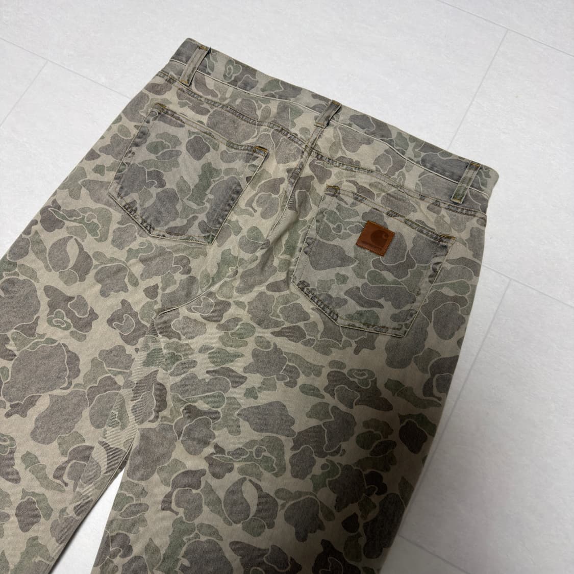 칼하트 윕 덕 랜든 카모 워크 팬츠 36 상품이미지2