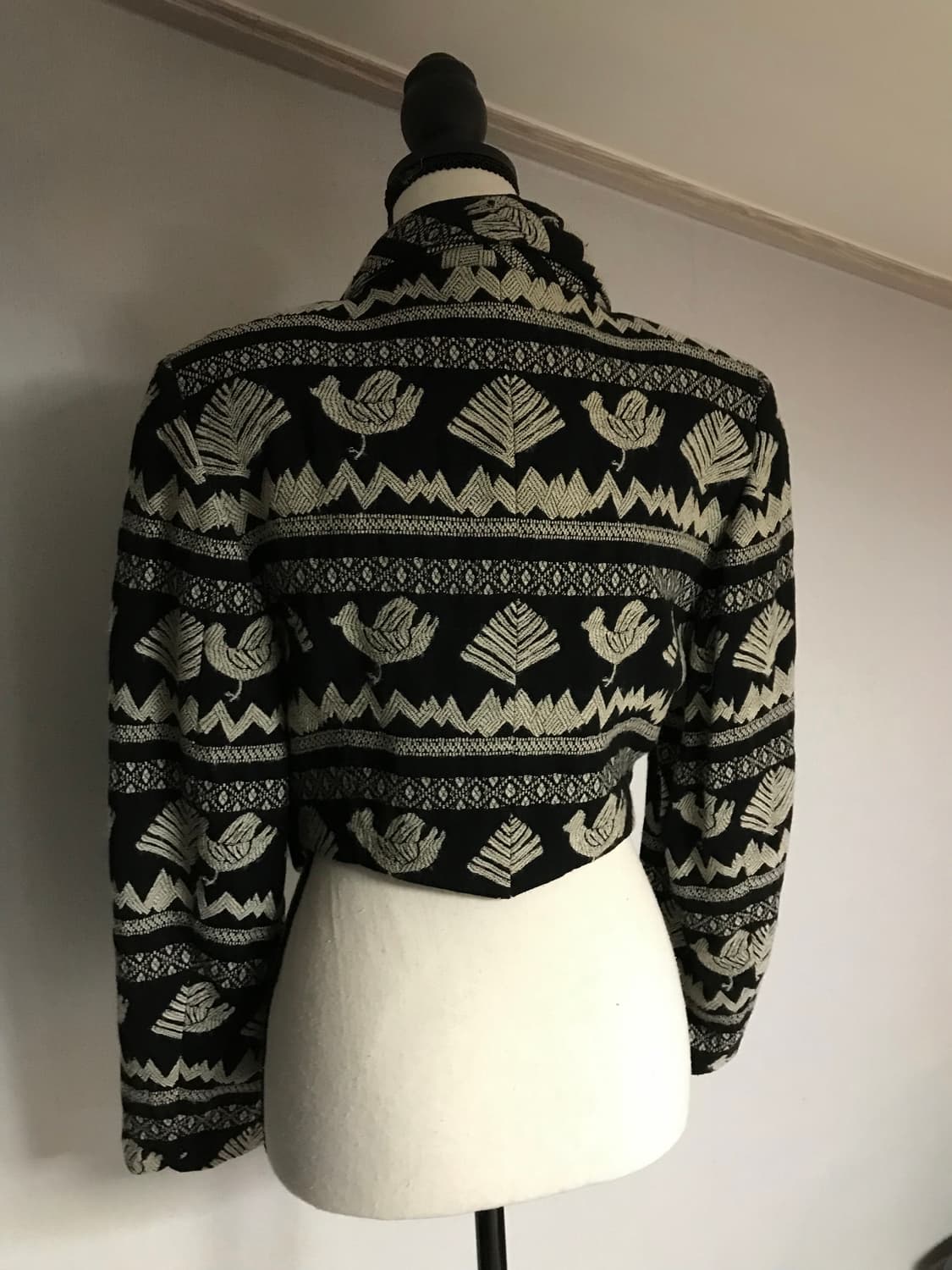 Layered Jacquard Spencer Jacket 상품이미지4