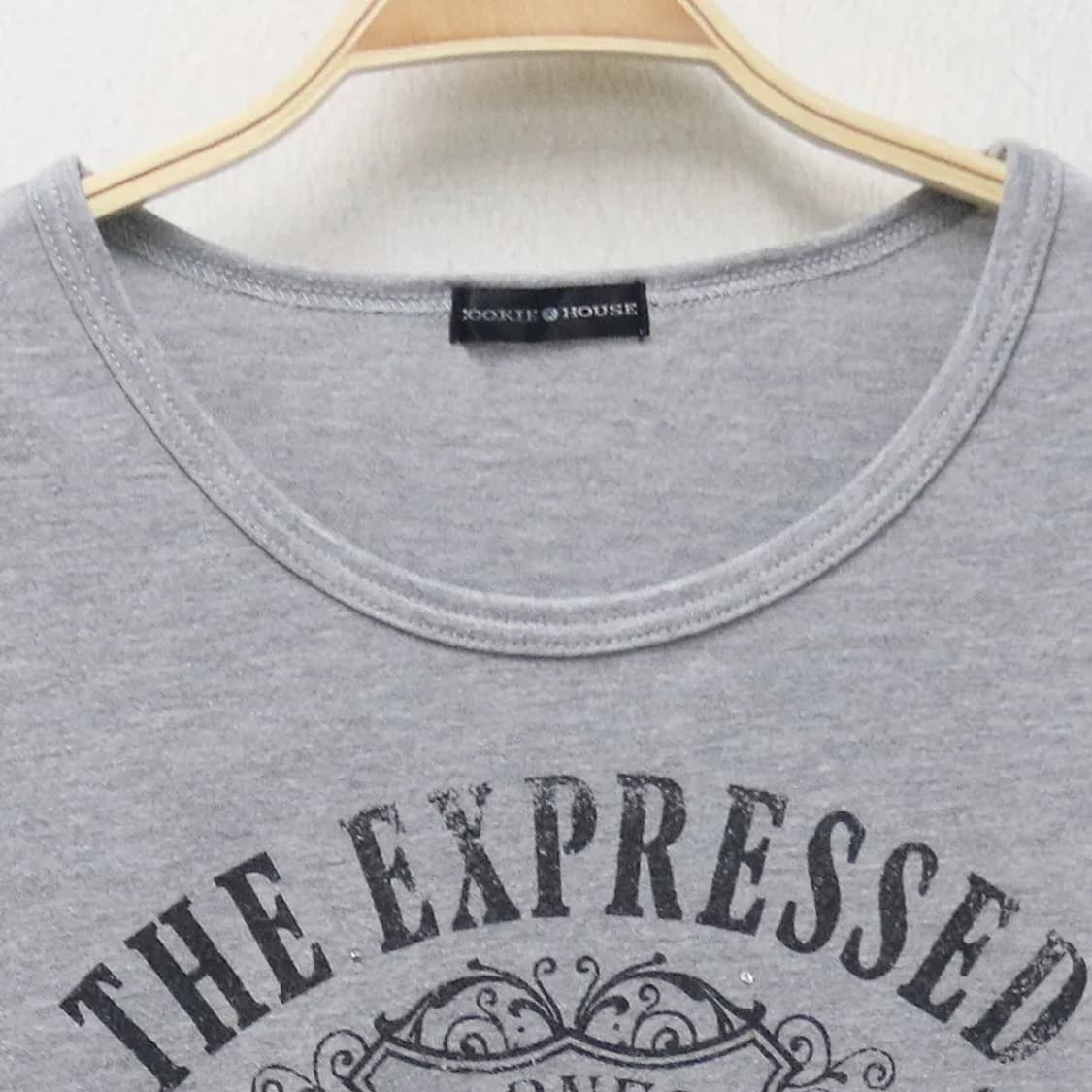 COOKIE HOUSE 레터링 긴팔 슬리브리스 64322 상품이미지5