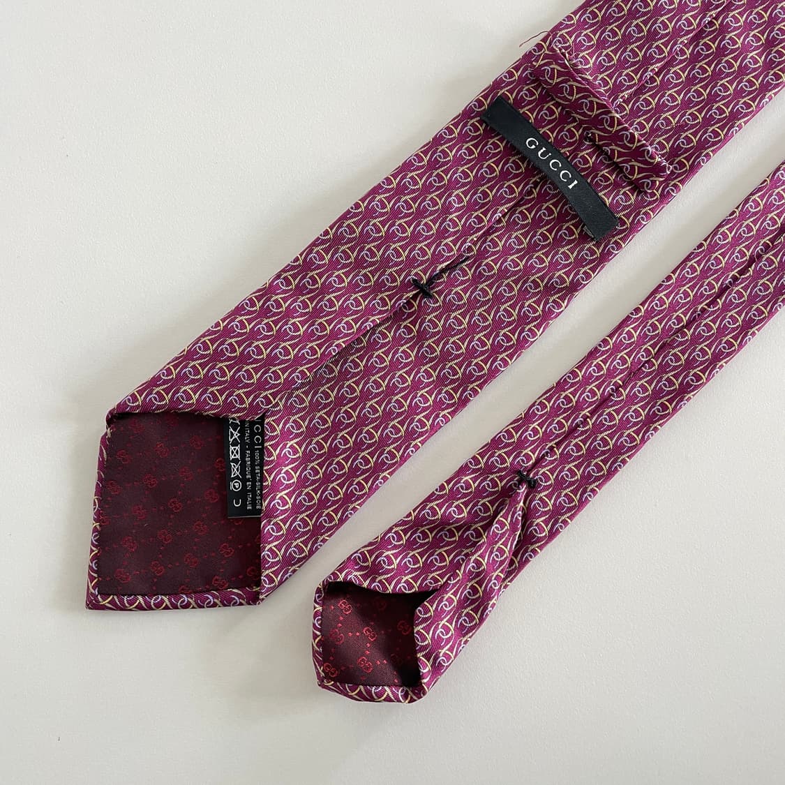 구찌 패턴 넥타이 상품이미지6