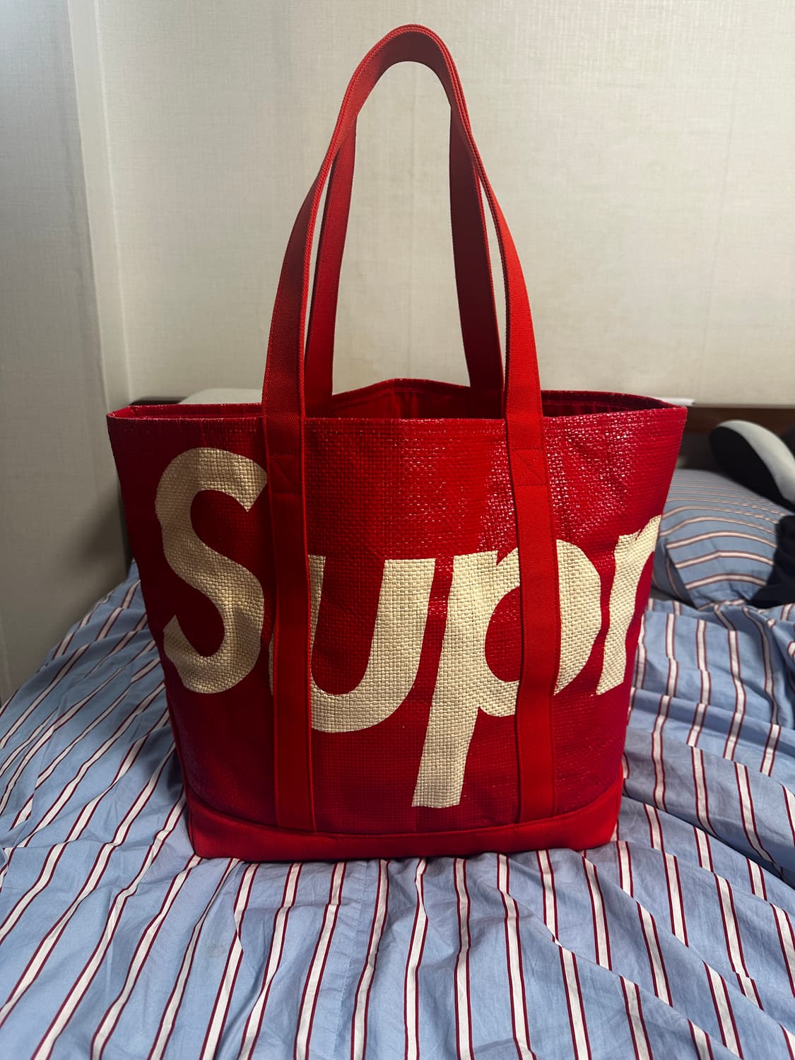 슈프림 라피아 토드백 상품이미지1