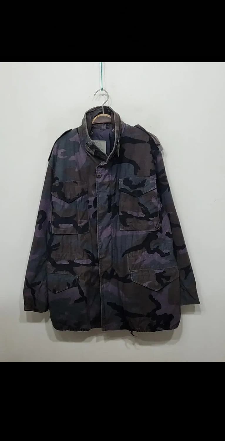 (L) M65 야상점퍼 카모패턴 필드자켓 밀리터리 빈티지  상품이미지1