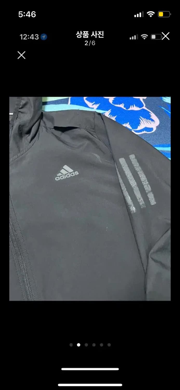 아디다스 바람막이 M 상품이미지2