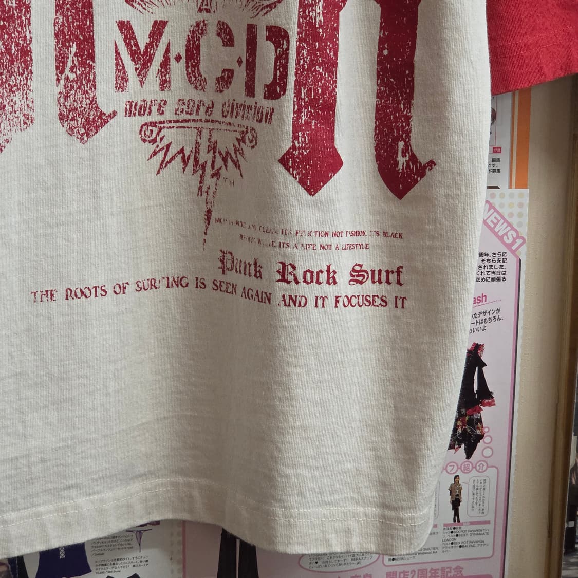 JPN MCD 나그랑 오버핏 7부 반팔티 상품이미지8