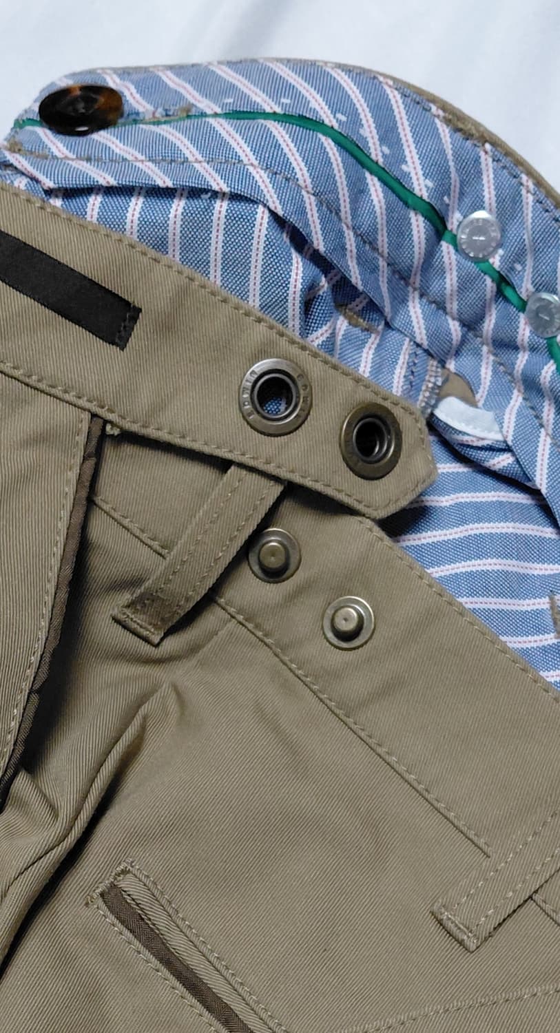 [EDWIN] 에드윈 K503 클래식 치노 팬츠 (29사이즈/카키) 상품이미지4