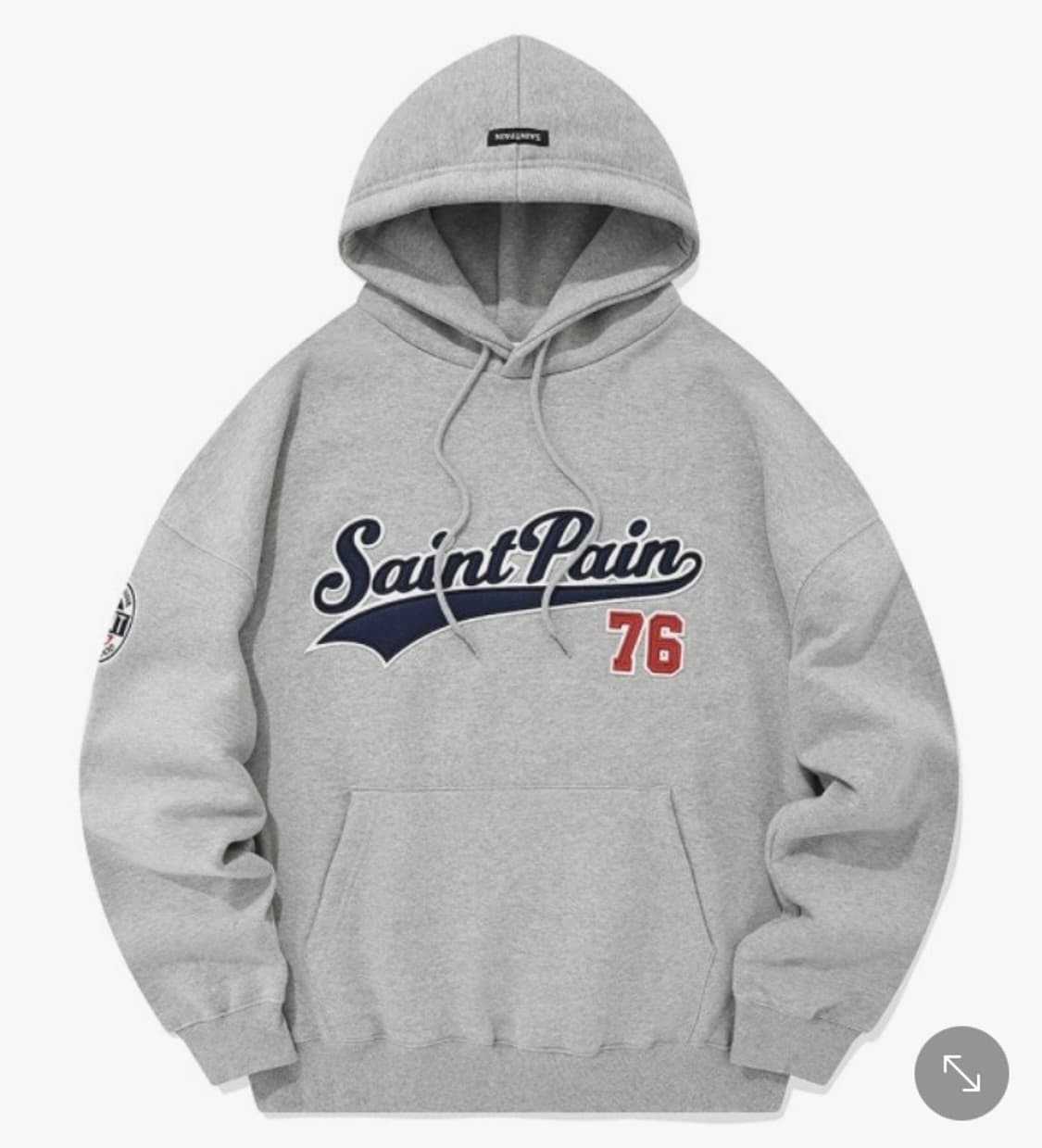 세인트페인 SP 팀 로고 후드 상품이미지1