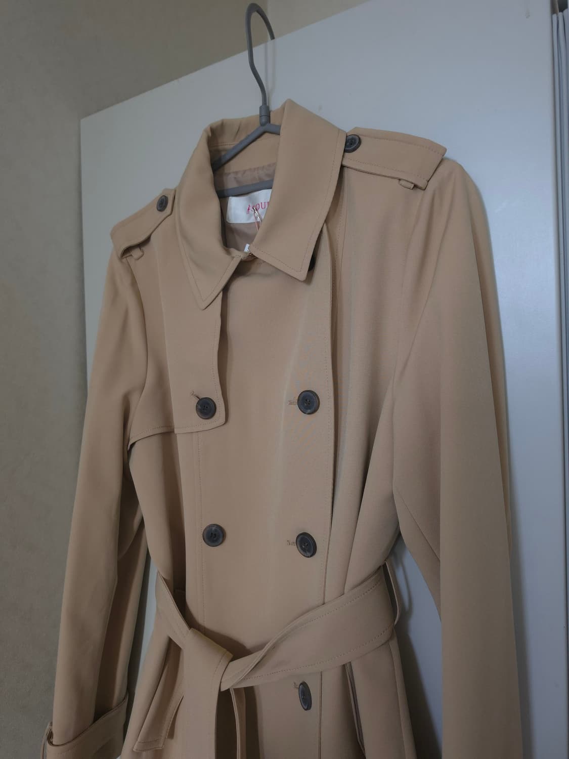 새상품)숲 베이지 트렌치코트66 상품이미지2