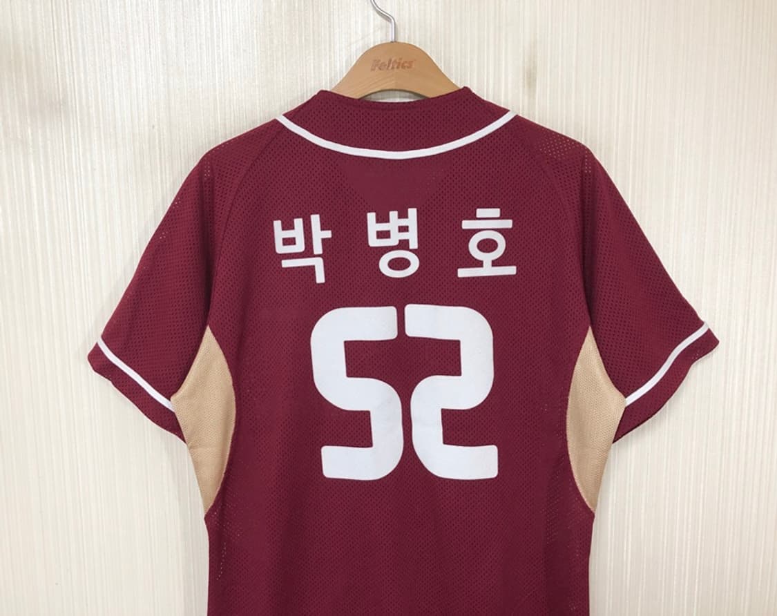 KBO 위팬 넥센(키움)히어로즈 원정유니폼/져지 95 #52 박병호 상품이미지9