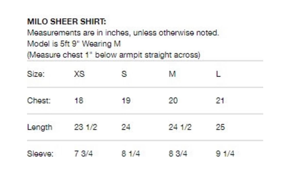 Stussy milo sheer shirt 스투시 마일로 시어 셔츠 상품이미지3