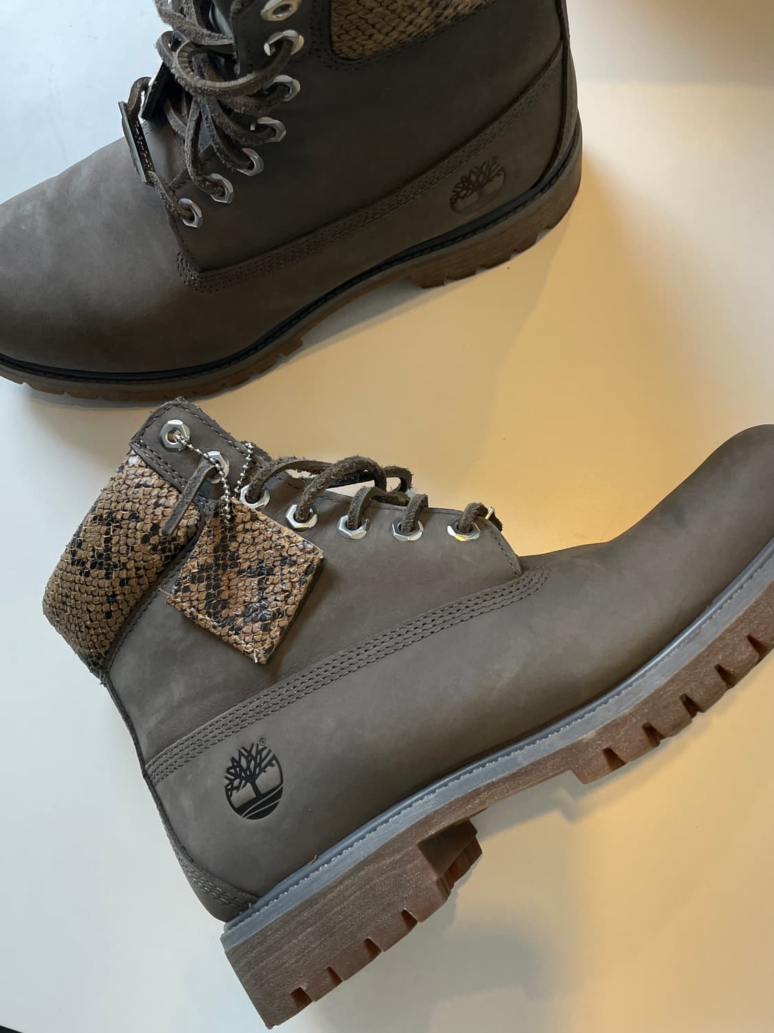 Timberland 팀버랜드 파이톤 부츠 상품이미지2