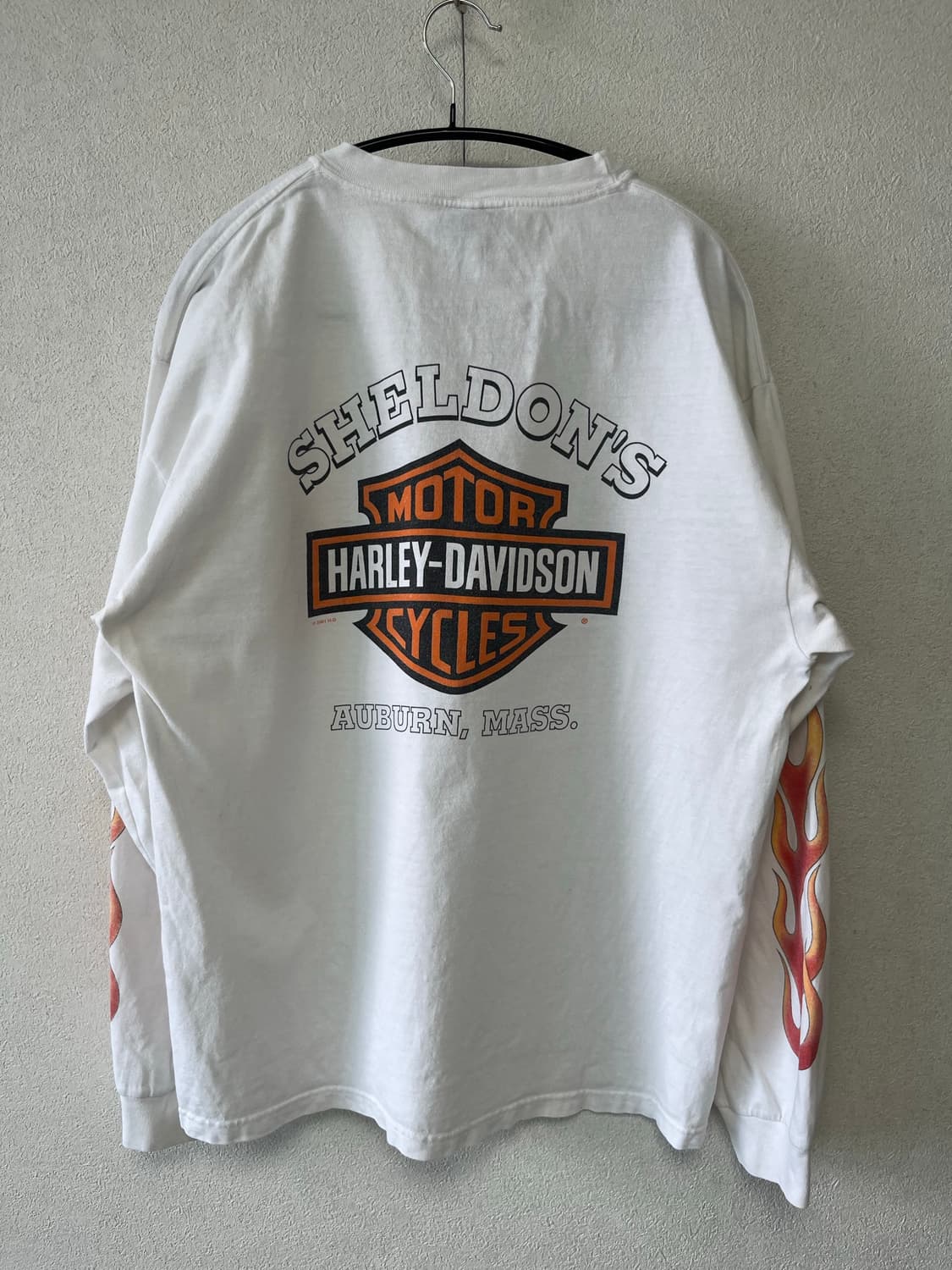 Harley davidson flame long sleeve 상품이미지5