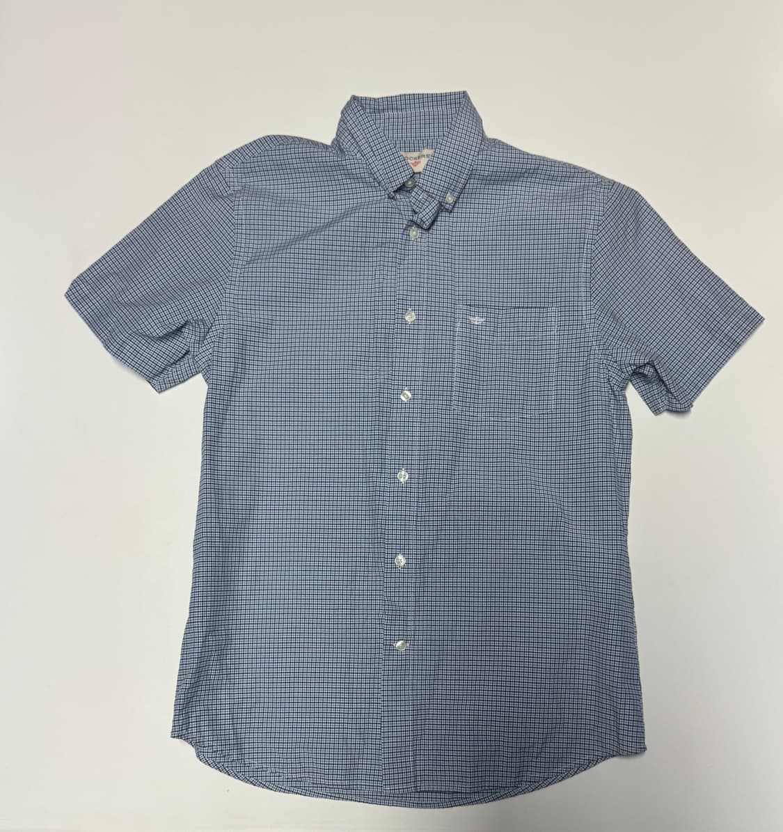 도커스 Dockers 빈티지 체크 반팔 셔츠 M 상품이미지1