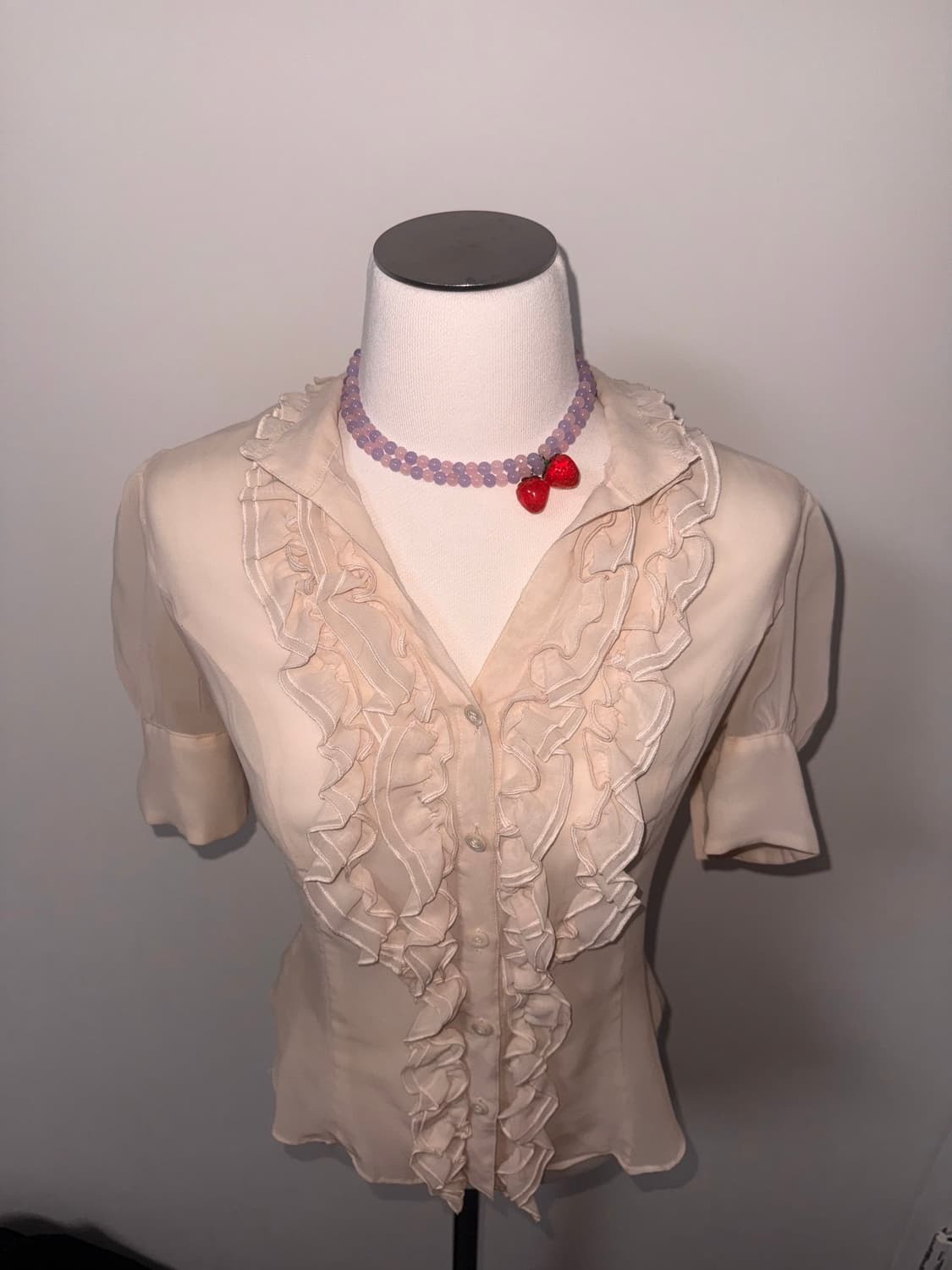 베를린 수입 스트로베리 목걸이 상품이미지5