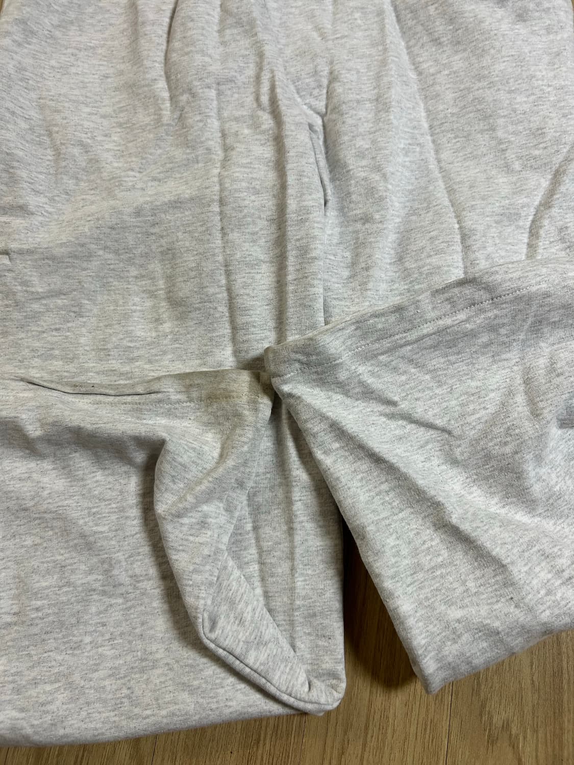 이지 고샤 YZY 블랙 독스 조거 헤더 그레이 2사이즈 상품이미지3