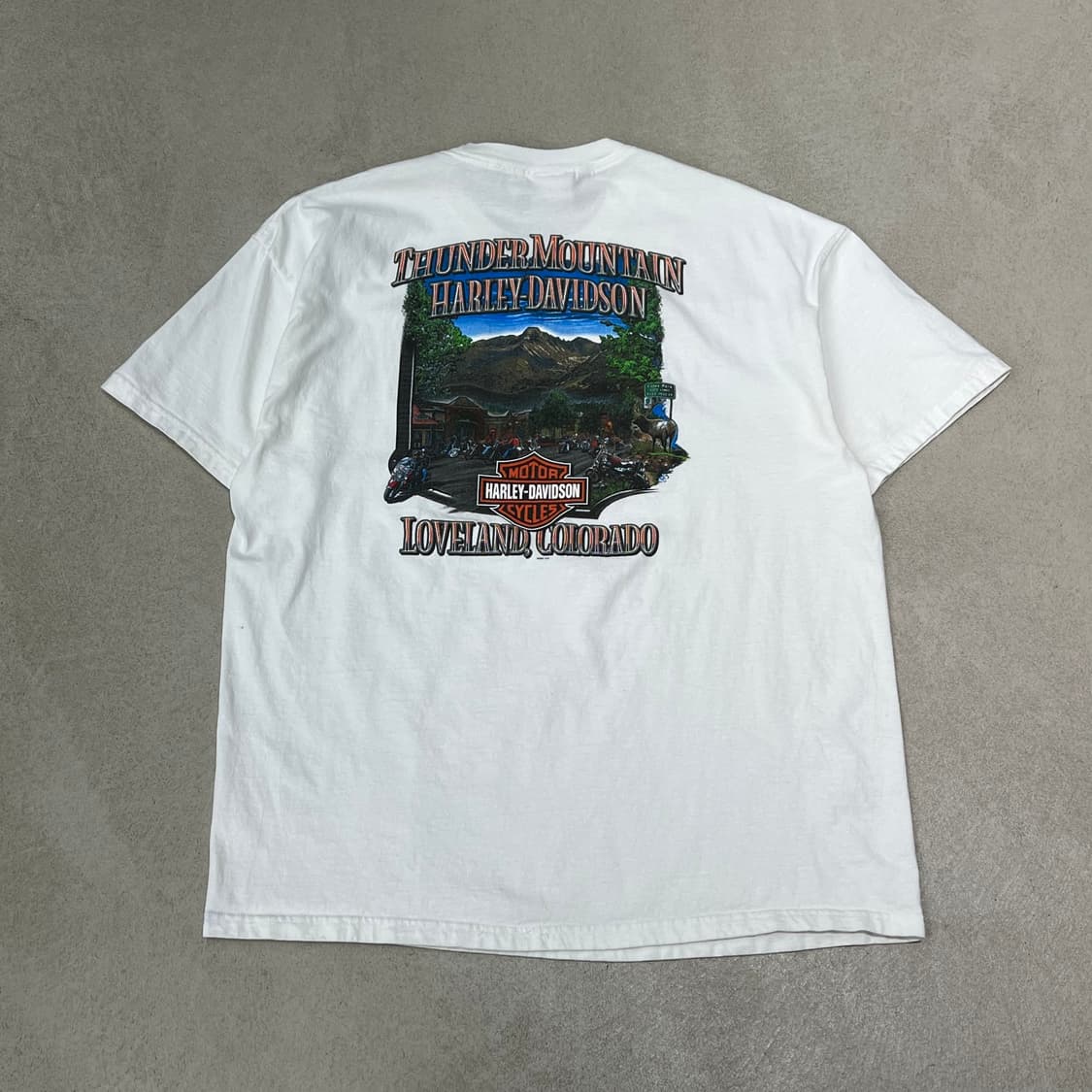 할리데이비슨 프린팅반팔티 s09910 상품이미지2