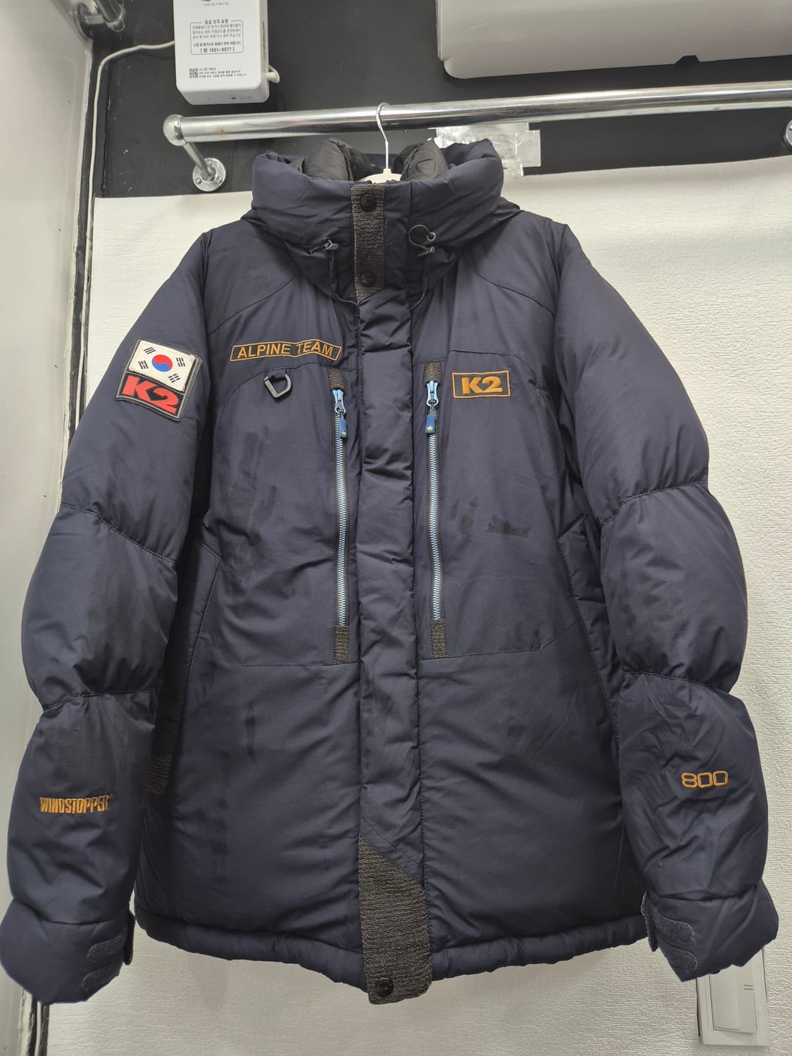 K2 알파인팀 800 다운 패딩/ 100~105 (상태최고) 상품이미지1