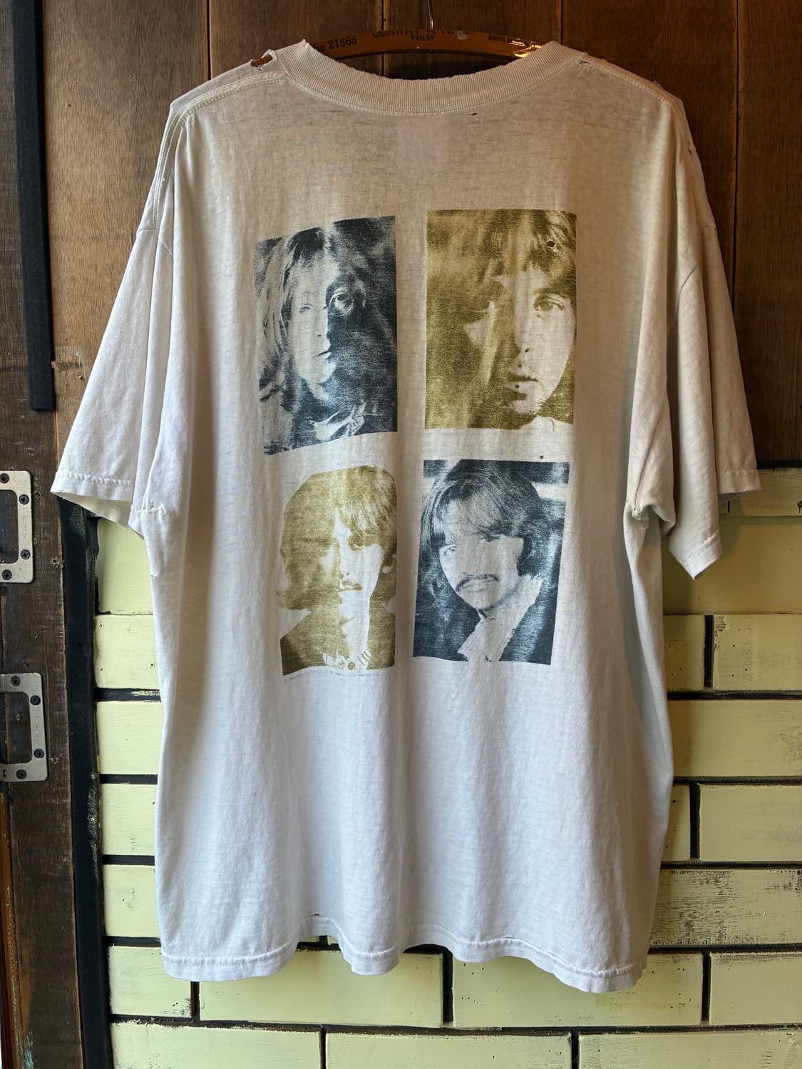 90s Vintage The Beatles T-shirt 상품이미지10