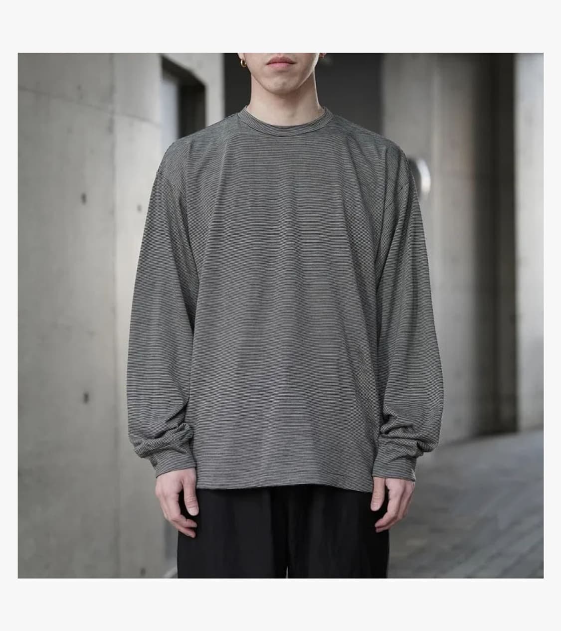 INTERIM - BORDER LONG SLEEVE 상품이미지2
