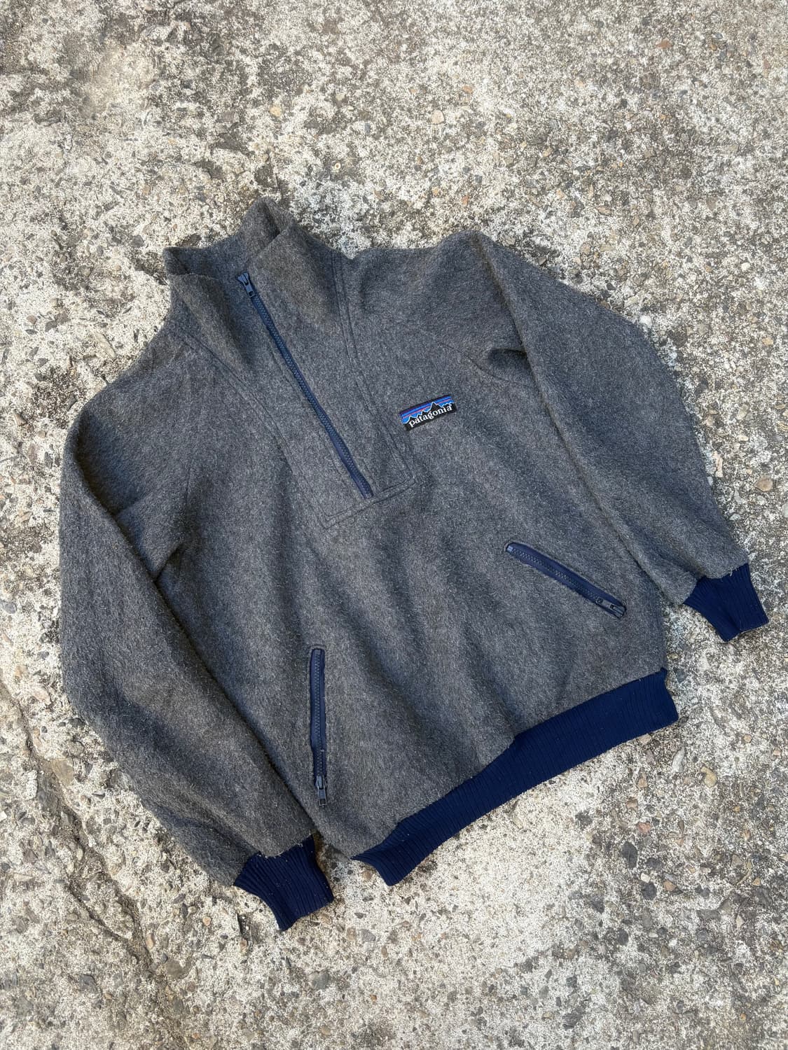 80s 파타고니아 하프 집업 신칠라 상품이미지1