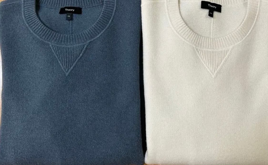 띠어리 Theory 남성 알코스 Alcos 캐시미어 니트 XXL 상품이미지1