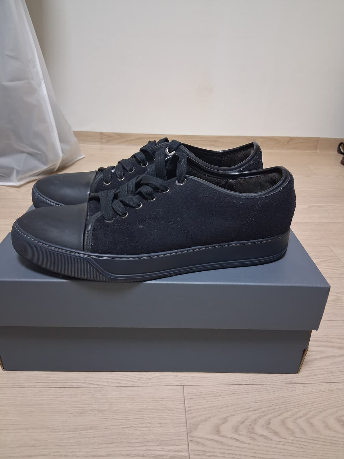 랑방 DBB1 올블랙 스니커즈 270 상품이미지2