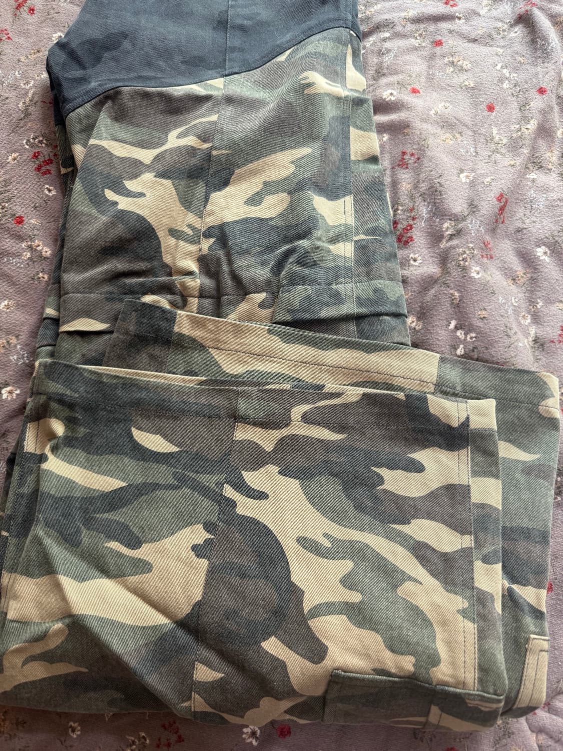 [os] qap two tiered 더블카고 플레어팬츠 상품이미지4