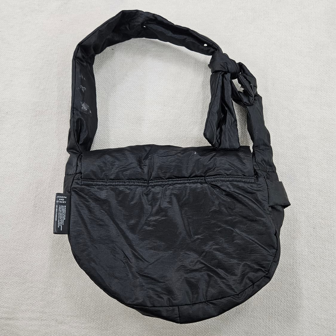 [실측확인] 조셉앤스테이시 블랙 미니 토트백 가방 0116Y1 상품이미지6
