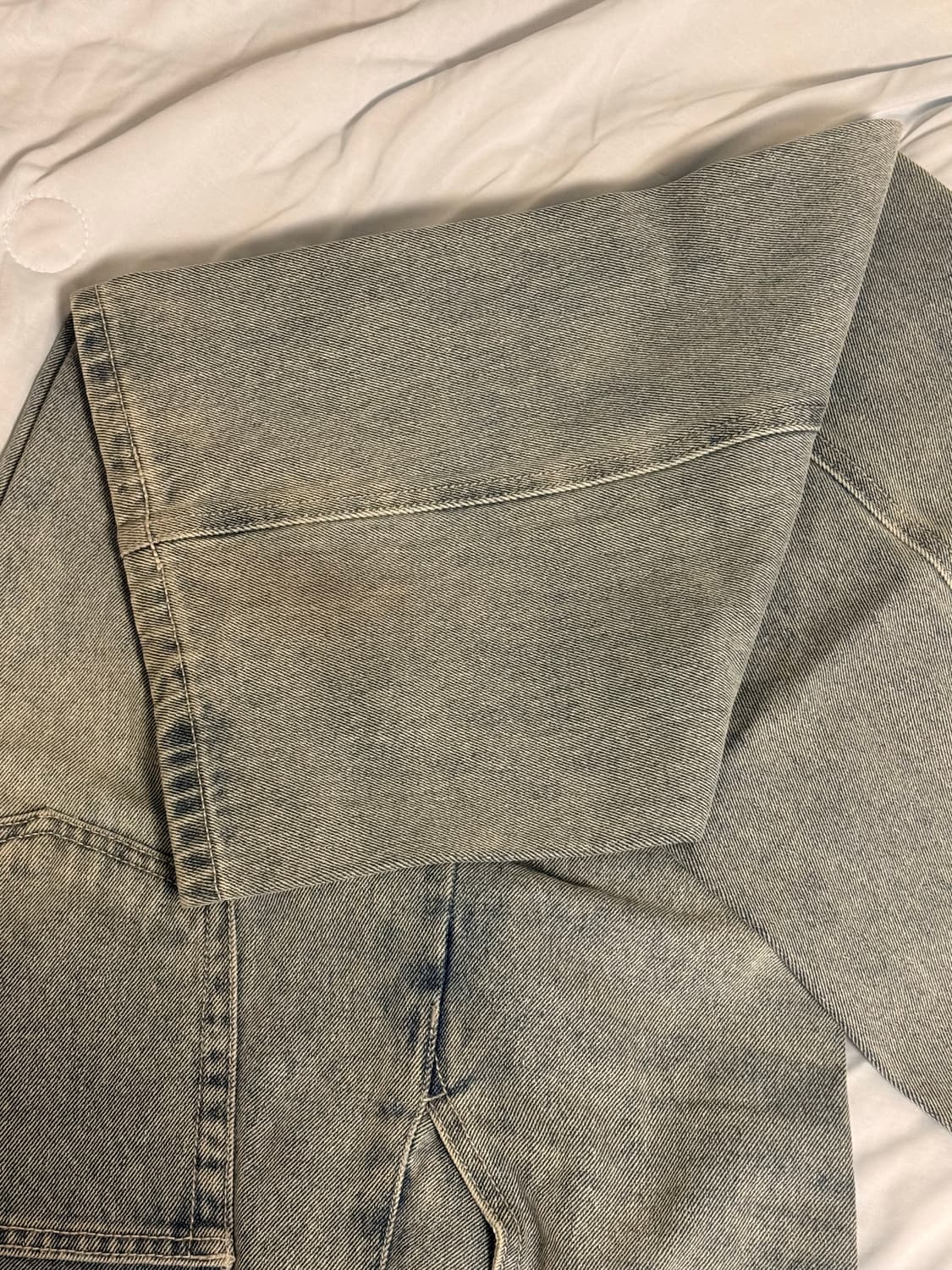 데케트 Relaxed Wide Denim Jeans 34 사이즈 상품이미지3