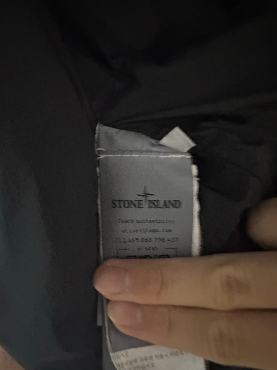 (22FW,XL) 스톤아일랜드 크링클랩스 논후드 패딩 상품이미지5