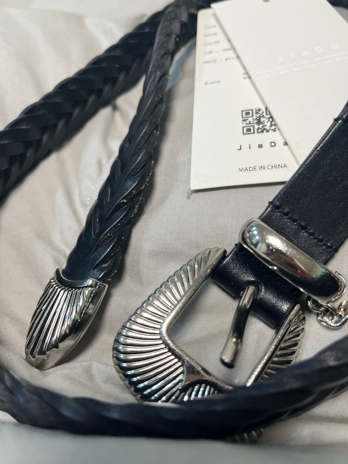 지에다 웨스턴 벨트 os 상품이미지1