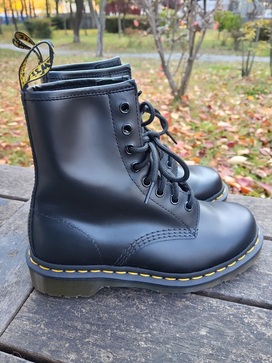 닥터마틴 8홀 1460모델 230사이즈 스무스 신품급 상품이미지3