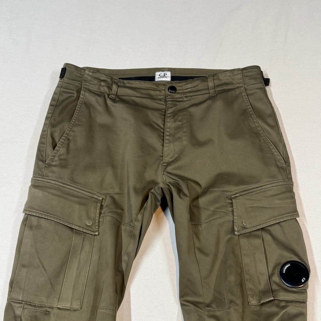 32inch) C.P. 컴퍼니 렌즈 와펜 카고 팬츠 올리브 상품이미지2