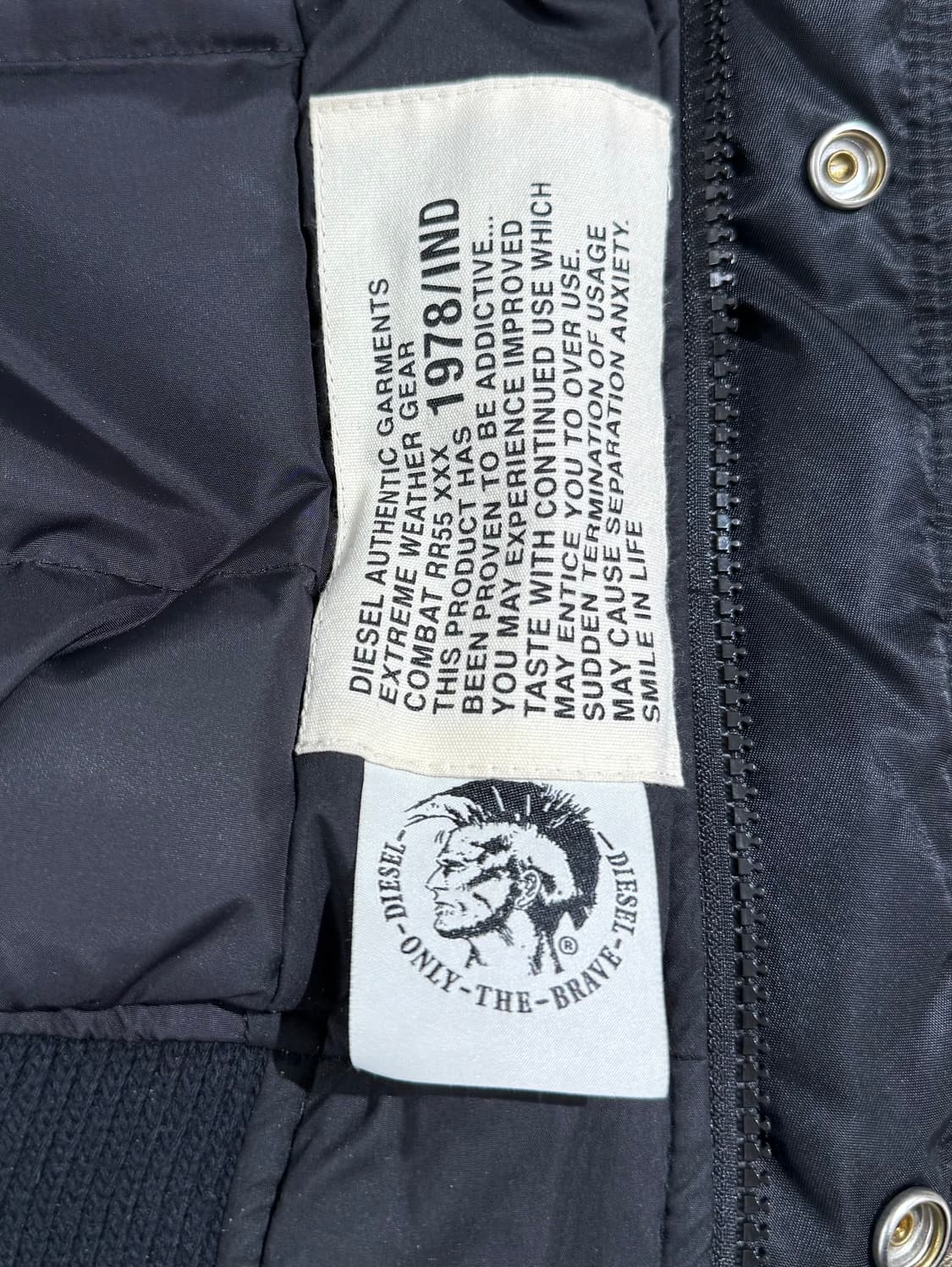 디젤 W-BURKISK 페디드 점퍼 상품이미지7