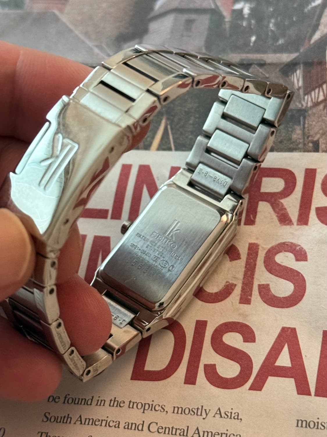 세이코 Seiko 스퀘어 레이디스 상품이미지3