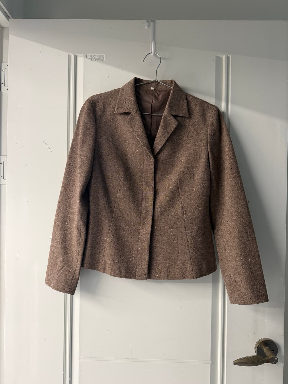 일본빈티지 모카브라운 쓰리버튼 자켓 상품이미지4