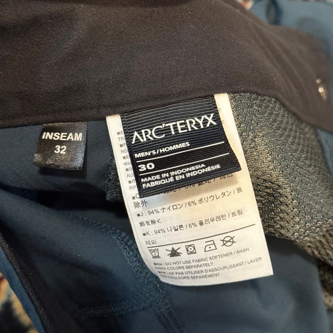 아크테릭스 펠리세이드 팬츠 다크그린 (32) 상품이미지7