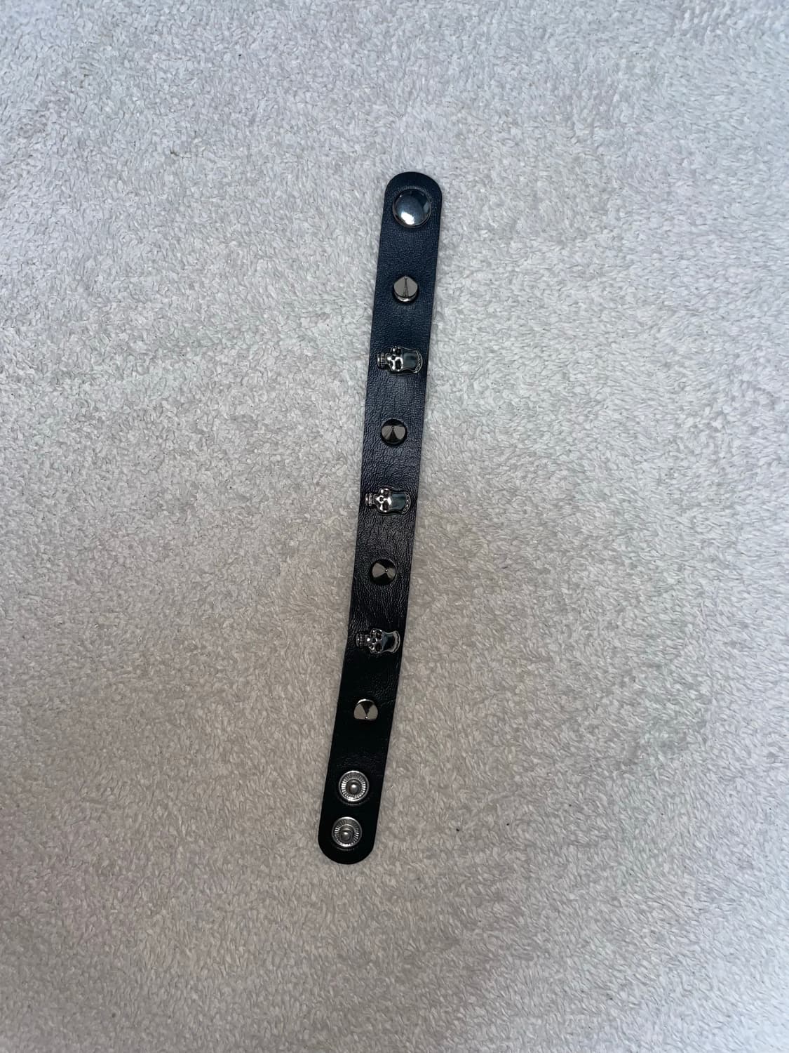 Skull stud bracelet 펑크 해골 스터드 팔찌 상품이미지3