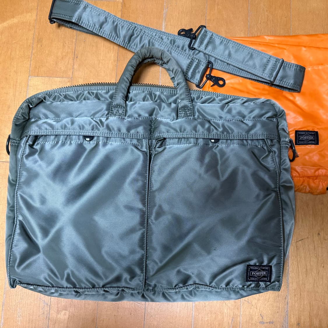 포터 탱커 브리프케이스 2way 올리브 상품이미지4