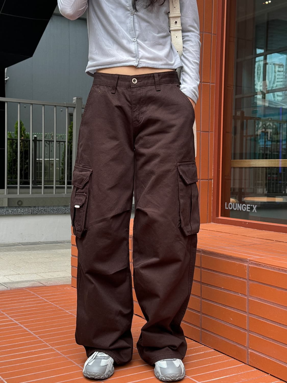 oot ootj 로우라이즈 카고팬츠 상품이미지3