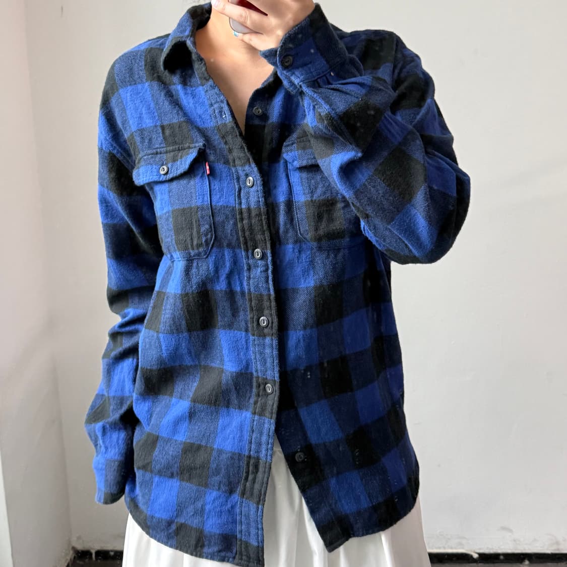 [M] 리바이스 체크 셔츠 남방 상품이미지2