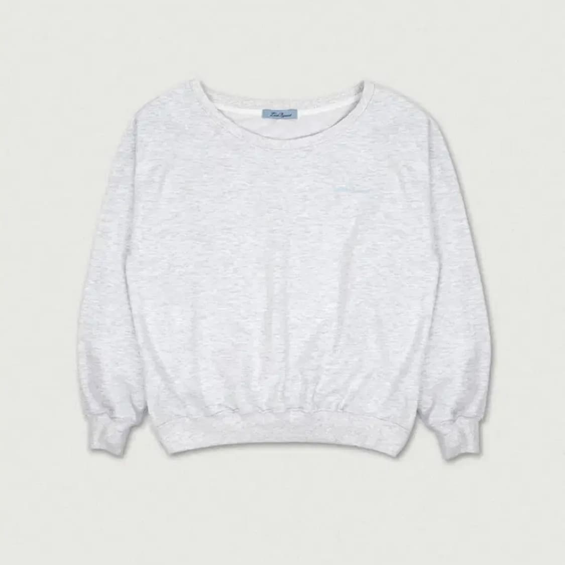 바이무드 데이 원숄더 맨투맨 멜란지 상품이미지2