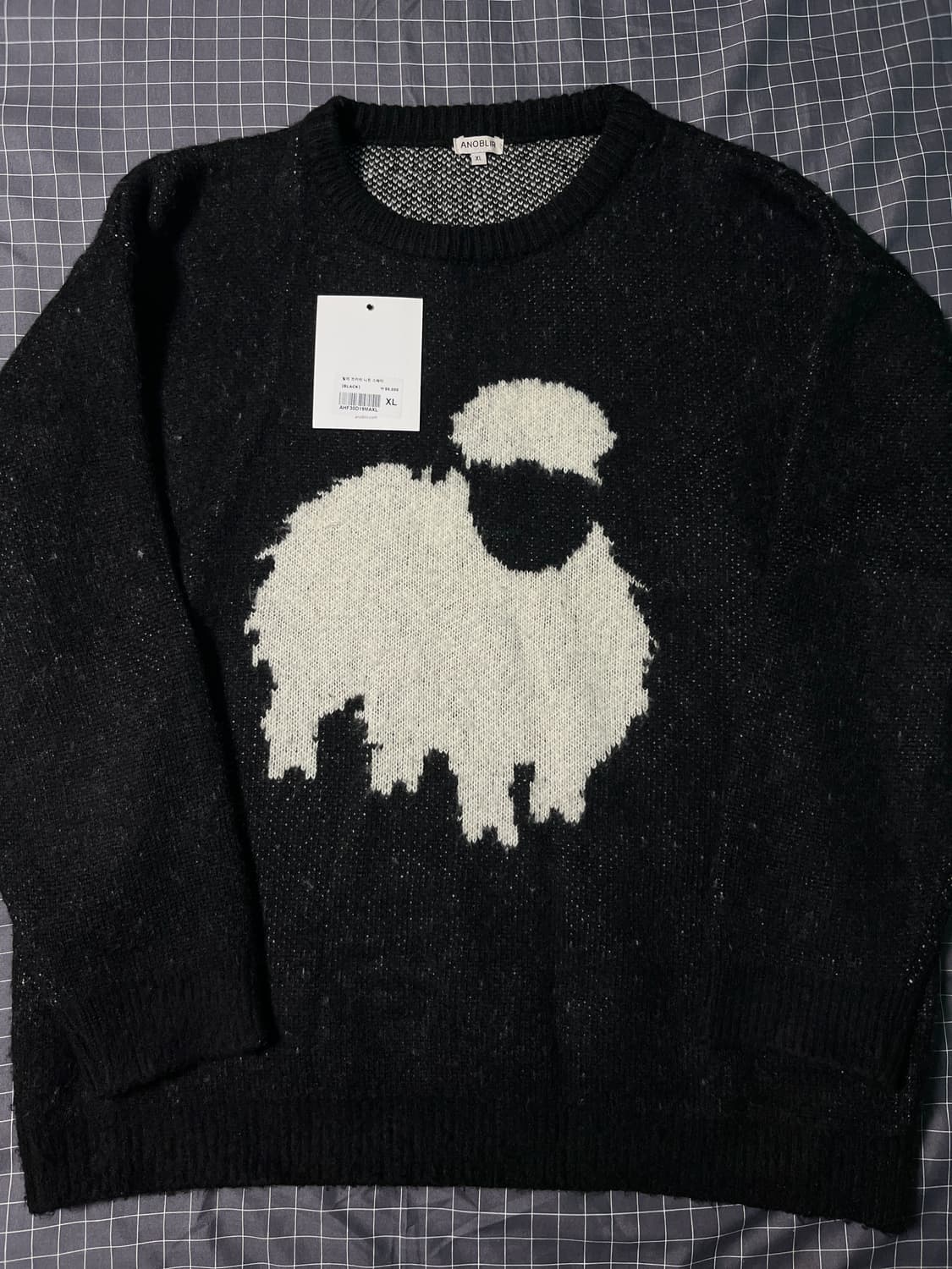 아노블리어 발레 브러쉬 니트 상품이미지2